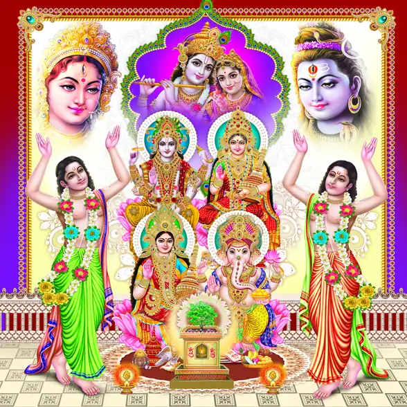 0657 Gour Nitai Plain, Glitter, Stone, Crystal High Gloss Decorative Tile by Global Art