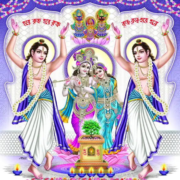 0658 Gour Nitai Plain, Glitter, Stone, Crystal High Gloss Decorative Tile by Global Art
