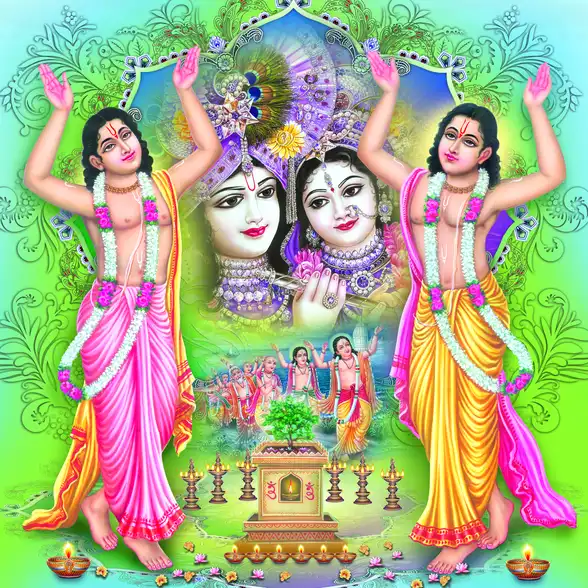 0672 Gour Nitai Plain, Glitter, Stone, Crystal High Gloss Decorative Tile by Global Art