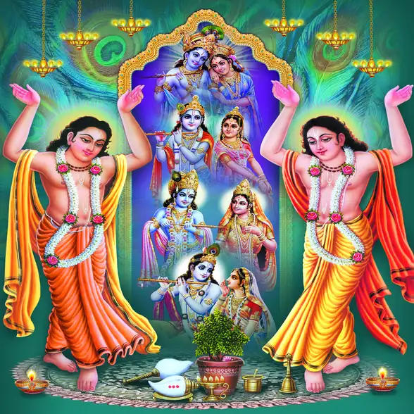 0673 Gour Nitai Plain, Glitter, Stone, Crystal High Gloss Decorative Tile by Global Art