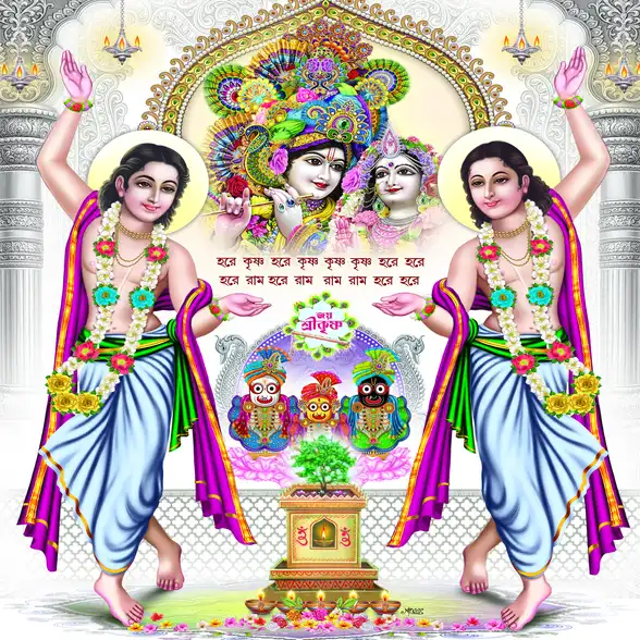 0674 Gour Nitai Plain, Glitter, Stone, Crystal High Gloss Decorative Tile by Global Art