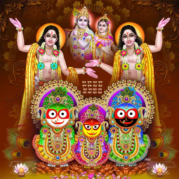 0678 Gour Nitai Plain, Glitter, Stone, Crystal High Gloss Decorative Tile by Global Art