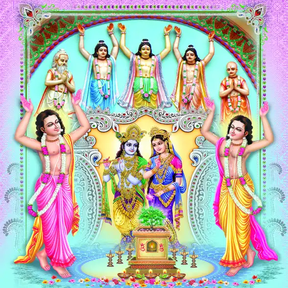 0691 Gour Nitai Plain, Glitter, Stone, Crystal High Gloss Decorative Tile by Global Art