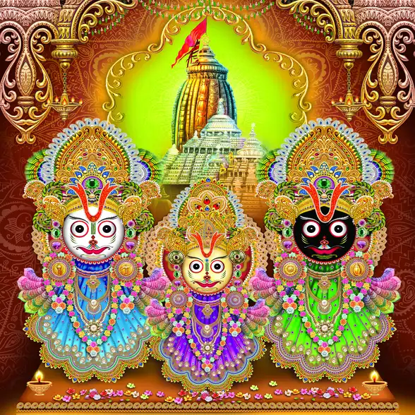 0803 Jagannath Plain, Glitter, Stone, Crystal High Gloss Decorative Tile by Global Art
