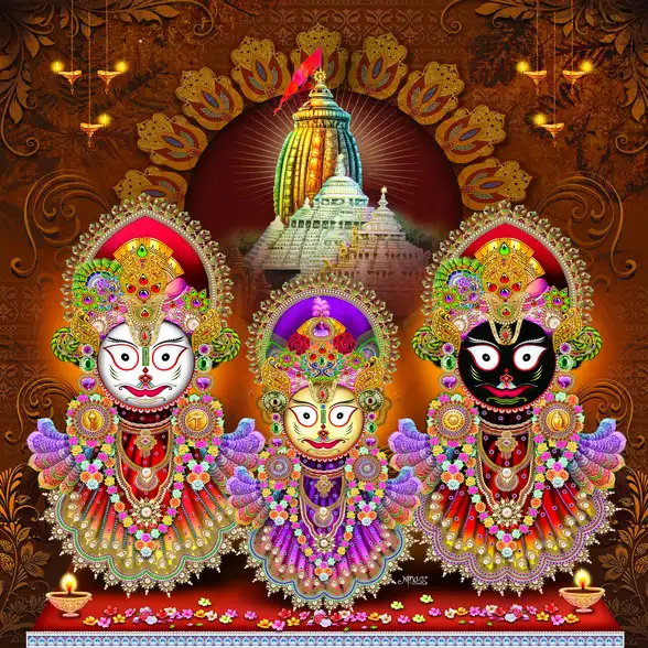0805 Jagannath Plain, Glitter, Stone, Crystal High Gloss Decorative Tile by Global Art