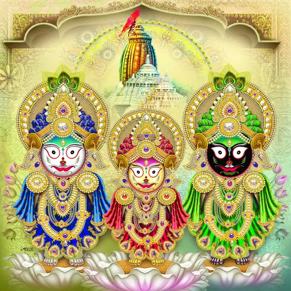0806 Jagannath Plain, Glitter, Stone, Crystal High Gloss Decorative Tile by Global Art