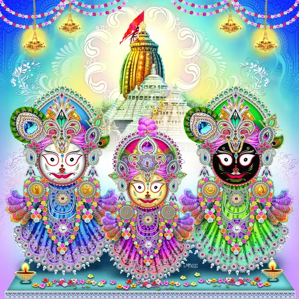 0808 Jagannath Plain, Glitter, Stone, Crystal High Gloss Decorative Tile by Global Art