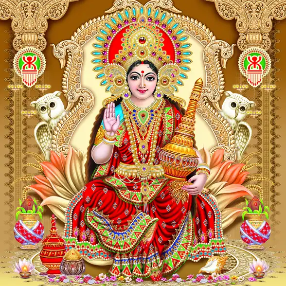 1186 Lakshmi Plain, Glitter, Stone, Crystal High Gloss Decorative Tile by Global Art