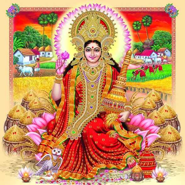 1187 Lakshmi Plain, Glitter, Stone, Crystal High Gloss Decorative Tile by Global Art