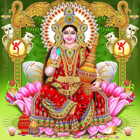 1194 Lakshmi Plain, Glitter, Stone, Crystal High Gloss Decorative Tile by Global Art