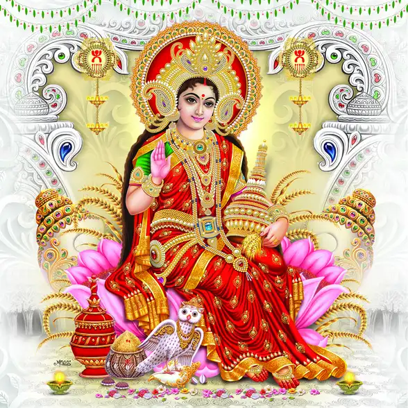 1197 Lakshmi Plain, Glitter, Stone, Crystal High Gloss Decorative Tile by Global Art