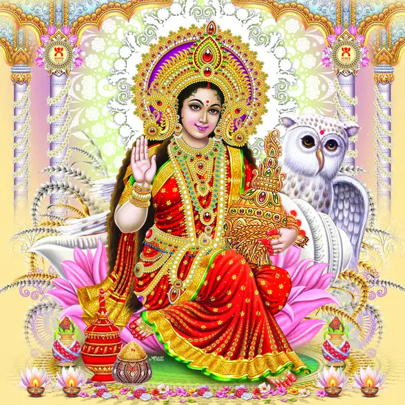 1207 Lakshmi Plain, Glitter, Stone, Crystal High Gloss Decorative Tile by Global Art