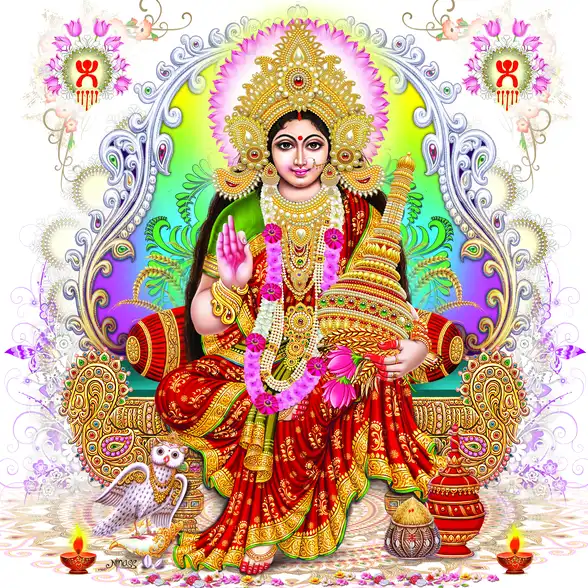 1225 Lakshmi Plain, Glitter, Stone, Crystal High Gloss Decorative Tile by Global Art