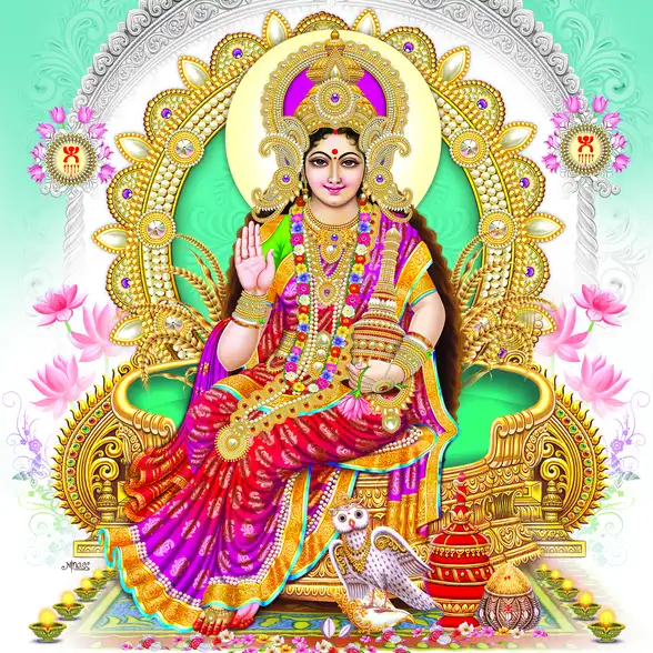 1232 Lakshmi Plain, Glitter, Stone, Crystal High Gloss Decorative Tile by Global Art