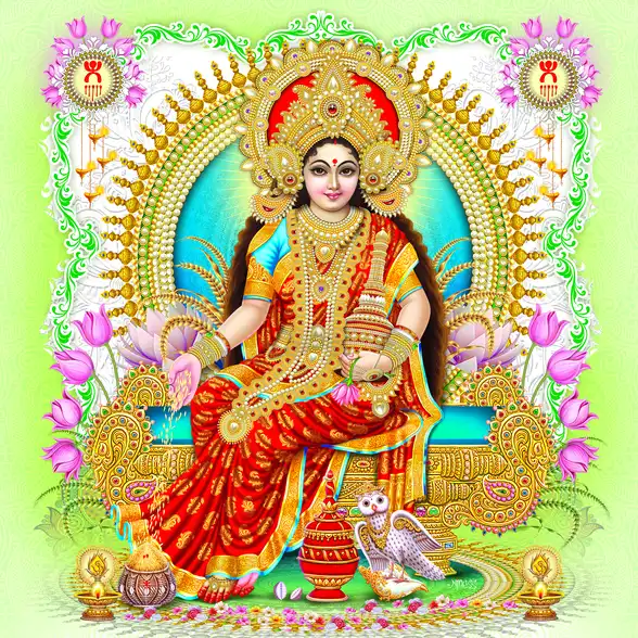 1238 Lakshmi Plain, Glitter, Stone, Crystal High Gloss Decorative Tile by Global Art