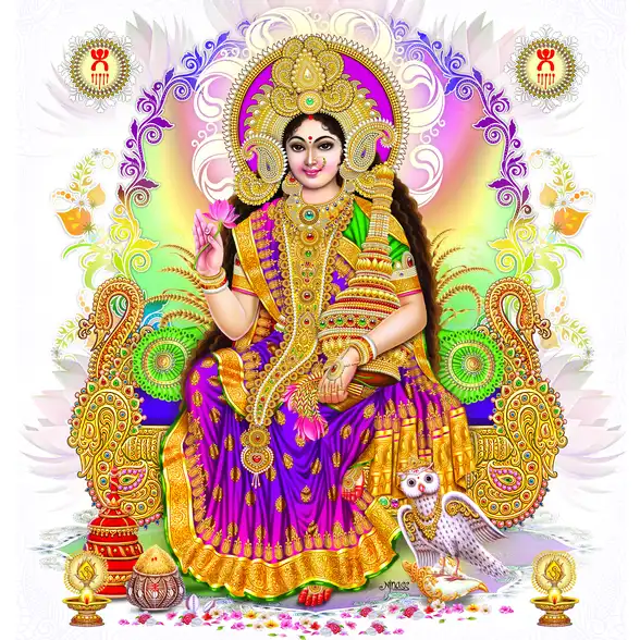 1240 Lakshmi Plain, Glitter, Stone, Crystal High Gloss Decorative Tile by Global Art