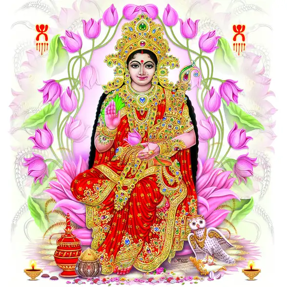 1244 Lakshmi Plain, Glitter, Stone, Crystal High Gloss Decorative Tile by Global Art