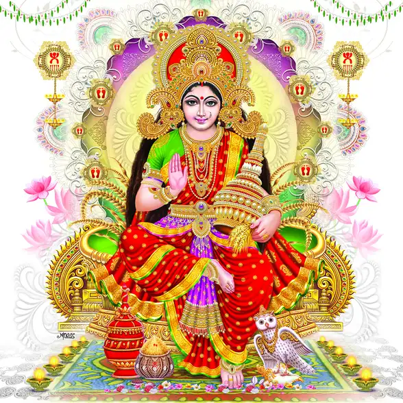 1247 Lakshmi Plain, Glitter, Stone, Crystal High Gloss Decorative Tile by Global Art