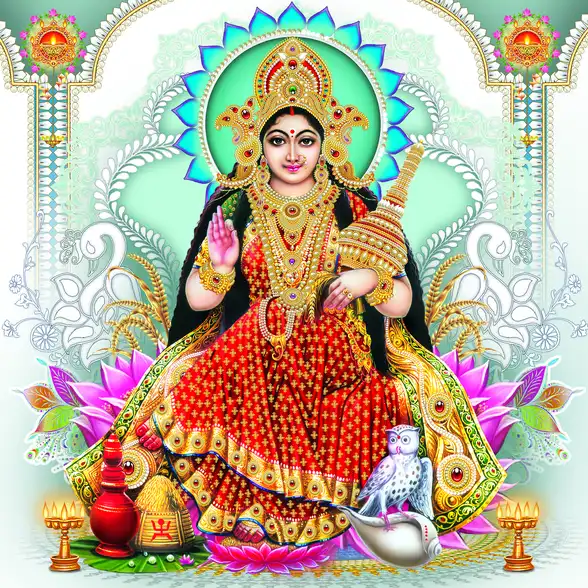 1259 Lakshmi Plain, Glitter, Stone, Crystal High Gloss Decorative Tile by Global Art