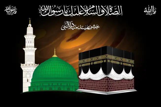 MS003 Islamic Collection Plain, Glitter, Stone, Crystal High Gloss Decorative Tile by Global Art