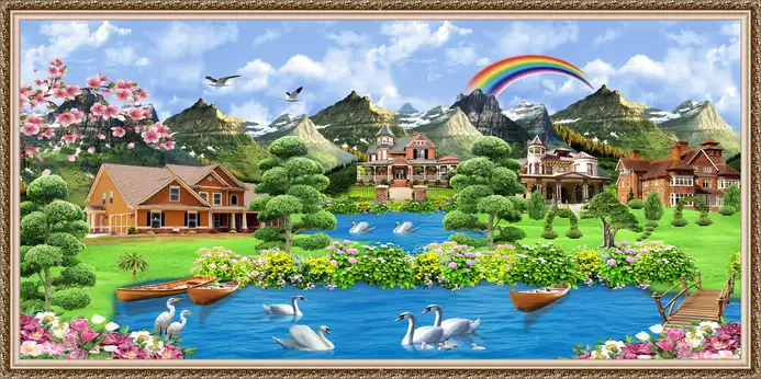 MX310 Nature Plain, Glitter High Gloss Decorative Tile by Global Art