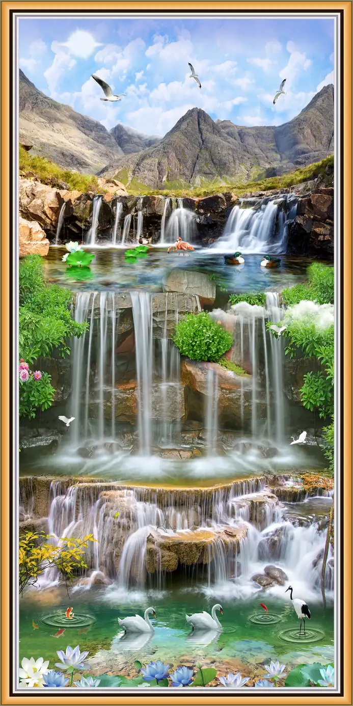 MX408 Nature Plain, Glitter High Gloss Decorative Tile by Global Art